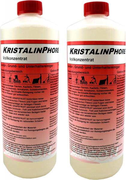 Kristalinphore Kristalin RD Fully concentrated sanitary, basic and maintenance cleaner